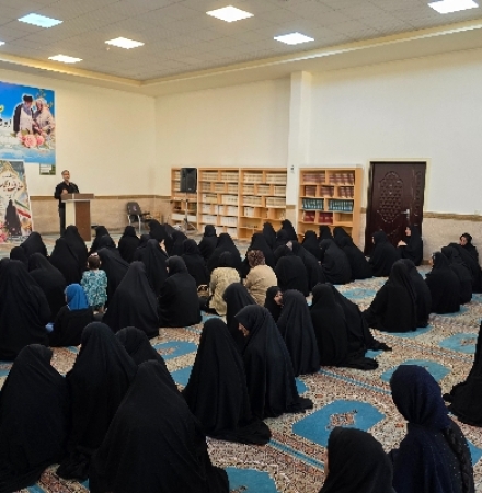برگزاری مراسم هفته حجاب و عفاف با حضور بانوان بسیجی در سرپل‌ذهاب