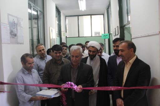 افتتاح نمایشگاه آثار طراحی ونقاشی خط درشهرستان سرپلذهاب