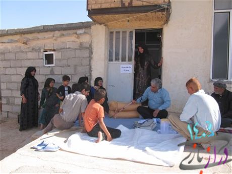 آموزش عملیاتی بیماریهای مشترک در مناطق روستایی شهرستان 