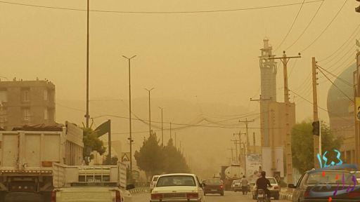 هوای سرپل ذهاب در وضعیت هشدار قرار گرفت/ روند کند عملیات مقابله با ریزگردها