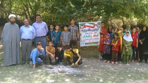 برگزاری اردوی فرهنگی دانش آموزان شاهد شهرستان