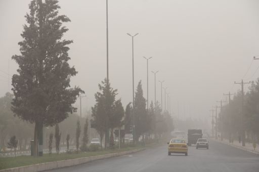 ریزگردها،مهمان خود خوانده  این روزهای  آسمان سرپلذهاب / سرپلذهاب  نفس نمی‌کشد