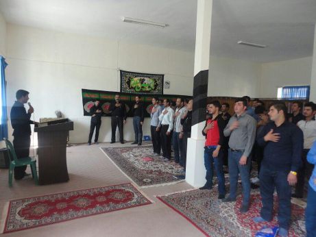 مراسم عزاداری و سوگواری شهادت  ابا عبدالله حسین (ع) برگزارشد