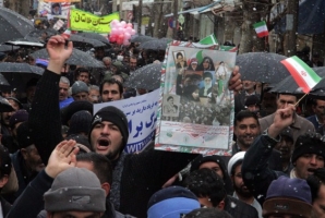 راهپیمایی 22 بهمن در سراسر استان کرمانشاه برگزار شد + تصاویر