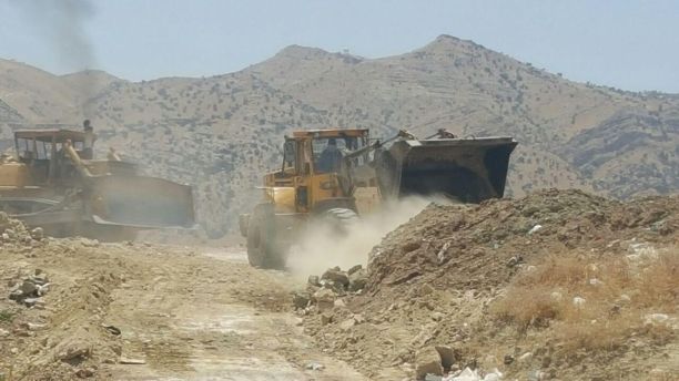دفن زباله های شهری سرپل زهاب /  پیگیری مسئولین شهرستان به منظور ساماندهی محل سابق دفن زباله ها 