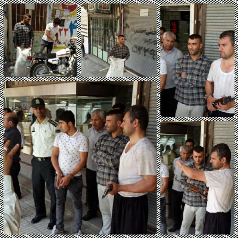 سارقان مسلح طلافروشی سرپل ذهاب به اعدام محکوم شدند