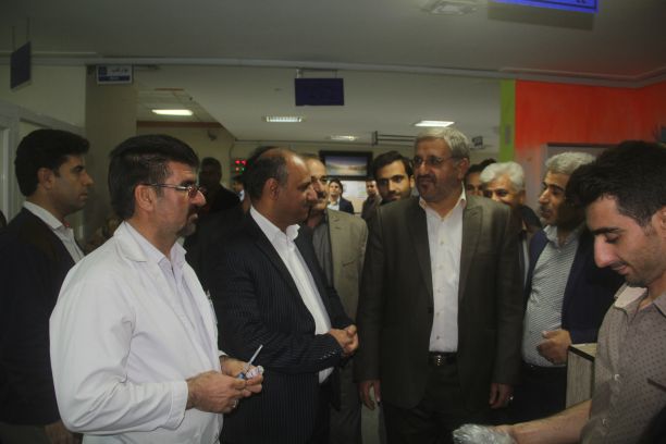 رفع مشکلات حوزه درمان مهمترین دغدغه مسئولین است / موافقت وزیر بهداشت با توسعه بیمارستان شهدای شهرستان