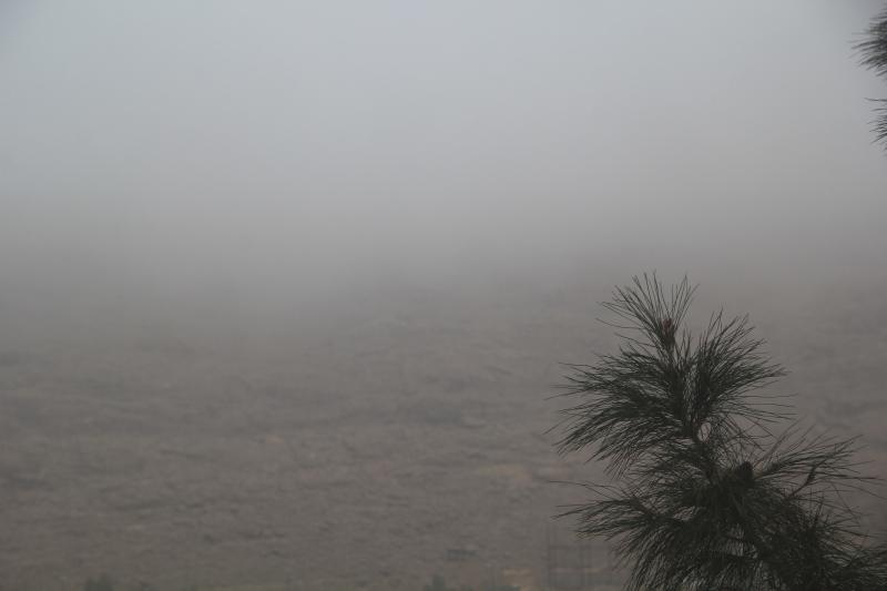 غلظت مه شدید دید افقی در شهرستان را به 200 متر کاهش داد