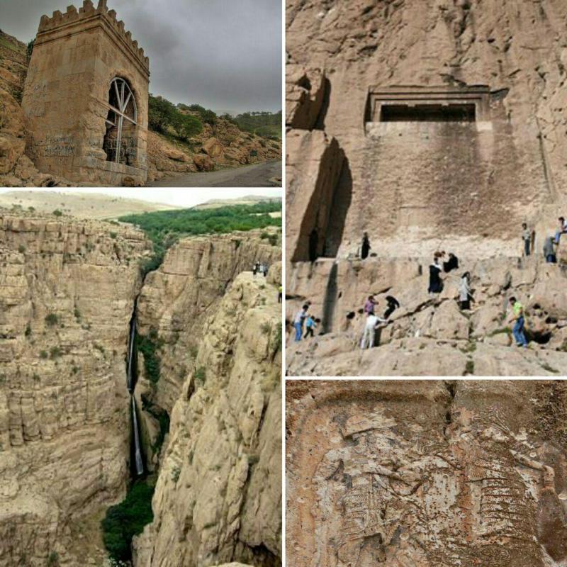 شهری باقدمت تاریخی بسیار و جاذبه هایی خدادادی درانتظار میهمانان نوروزی / از سرابهای جوشان زیبا تا بلندترین آبشار طبقه ای خاورمیانه