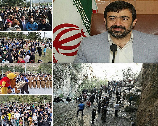 بازدید بیش از 78 هزار نفر گردشگران از شهرستان تا یازدهمین روزاز تعطیلات نوروزی / آبشار پیران بیشترین بازدید را به خود اختصاص داده است 