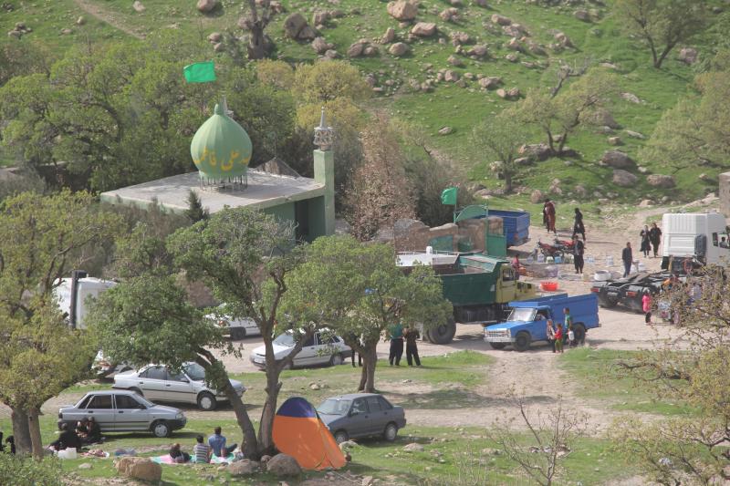 بازدید 5 هزار نفر گردشگر از طبیعت زیبای امام عباس پاطاق