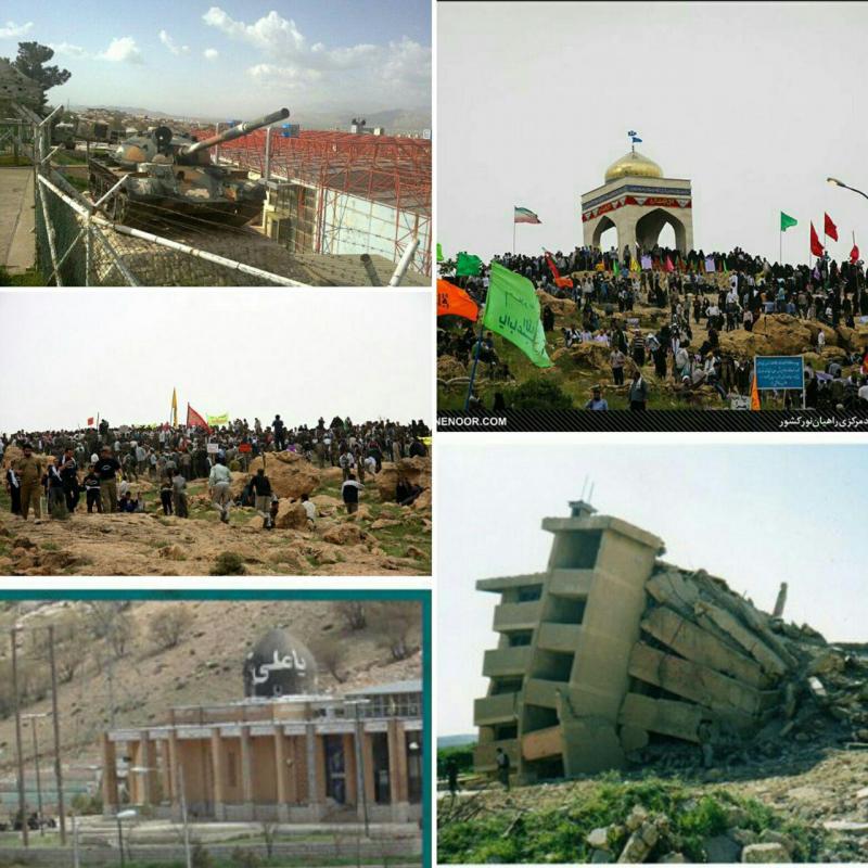 قدمگاه مقدس شهدای دفاع مقدس یادگاری از جبهه های حق علیه باطل / از پادگان ابوذر با بیشترین آمارشهدا تا تنگه مرصادی که مدفن ابدی منافقین شد