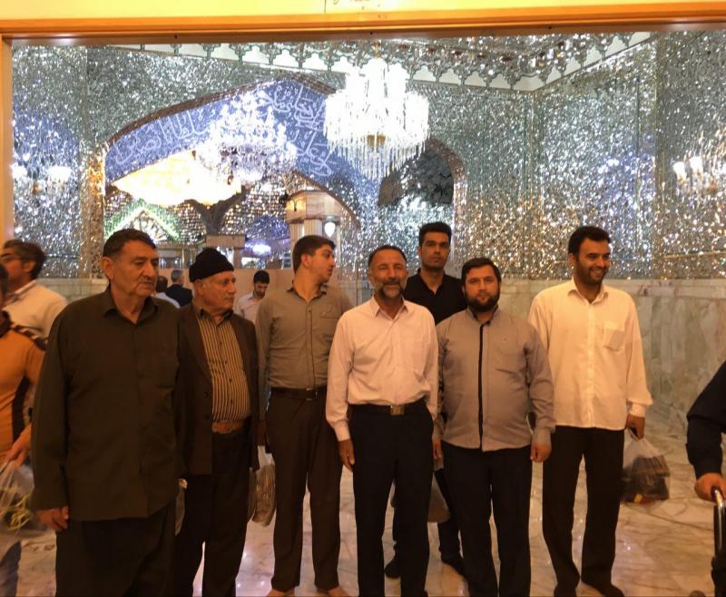 اعزام خانواده های شهدا و جانبازان شهرستان به حرم رضوی