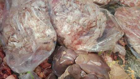 700 کیلوگرم گوشت فاسد در شهرستان کرمانشاه معدوم شد