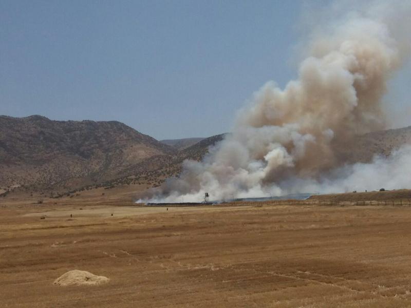  بعداز گردوخاک دود هم مهمان آسمان شهر شد / لزوم استفاده از روشهای علمی مفید در مدیریت پسماندهای محصول مزارع
