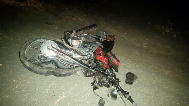 مرگ راکب موتورسیکلت در جاده سرپل ذهاب به قصرشیرین