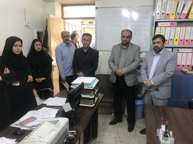 بازدید سرزده فرماندار از مرکز شبکه بهداشت و درمان سرپل ذهاب