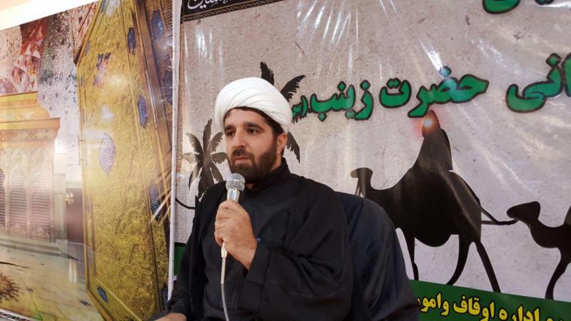 خطبه خوانی حضرت زینب کبری (س) در شهرستان سرپل ذهاب برگزار شد