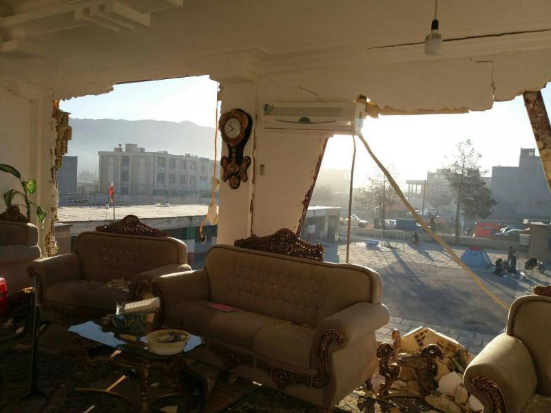 تصاویر تکاندهنده از زلزله در سرپل ذهاب