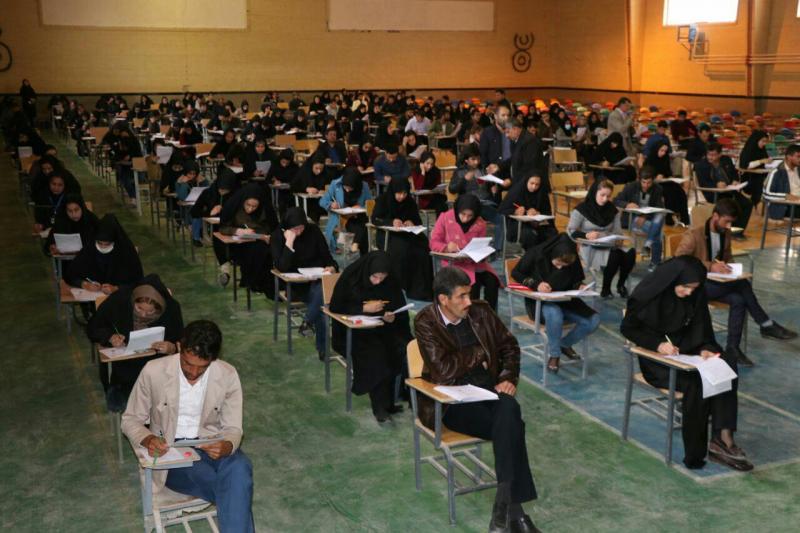 آغاز برگزاری امتحانات دانشگاه پیام نور در شهرستان زلزله زده سرپل ذهاب