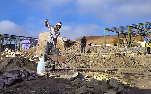  پنج هزار واحد ساختمانی مناطق زلزله زده برای تهیه نقشه معرفی شدند