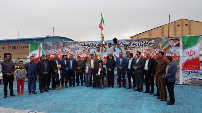 پایان رقابتهای قویترین مردان استان کرمانشاه در سرپلذهاب 