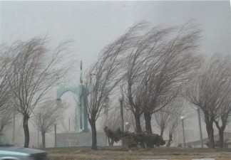 وزش باد در نقاط مختلف کشور/ بارش شدید در ۹ استان