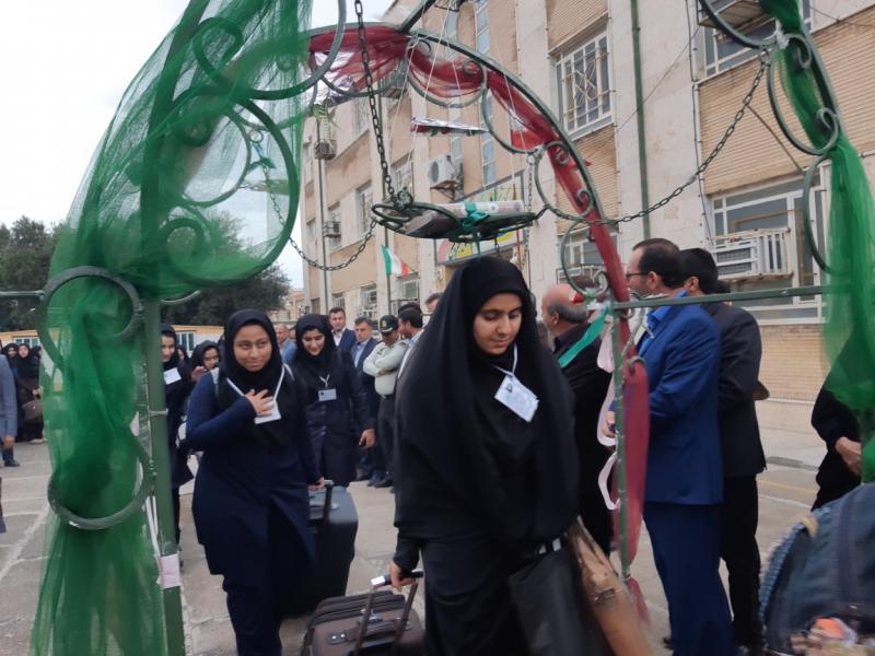 اعزام بیش از 200نفر از دانش آموزان دخترانه مقطع پیش دانشگاهی شهرستان به اردوهای فرهنگی و علمی