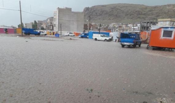 مجموع بارش 42 میلیمتری باران در شهرستان