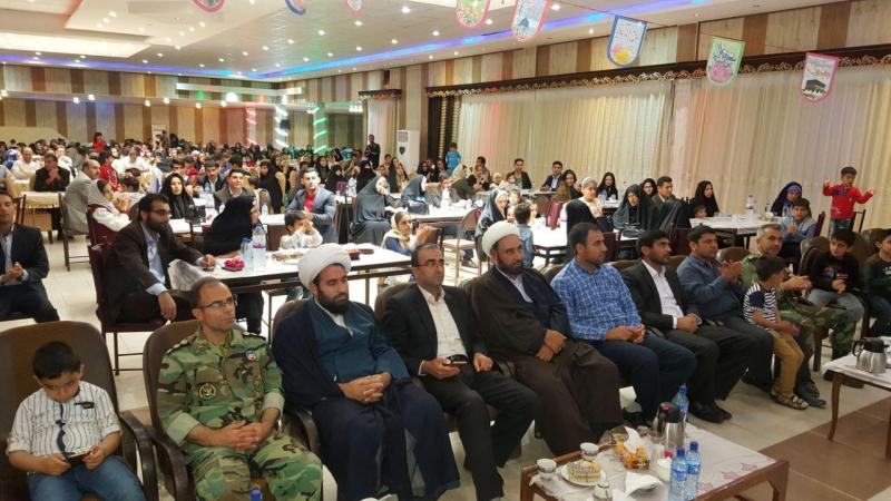 برگزاری مراسم جشن نیمه شعبان در پادگان ابوذر شهرستان سرپل ذهاب