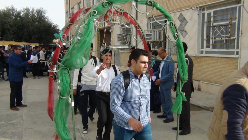 اعزام مرحله دوم دانش آموزان پیش دانشگاهی شهرستان به اردوی علمی فرهنگی 
