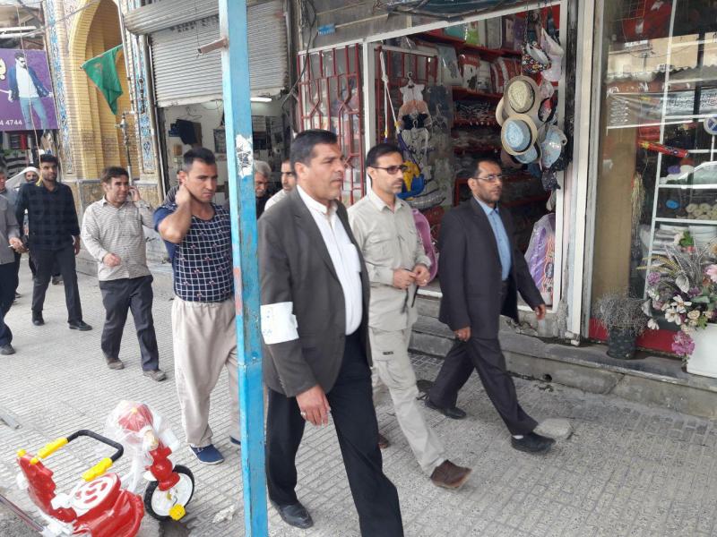 مرحله دوم مانور "تذکر لسانی، وظیفه همگانی"در شهرستان سرپل ذهاب برگزار شد