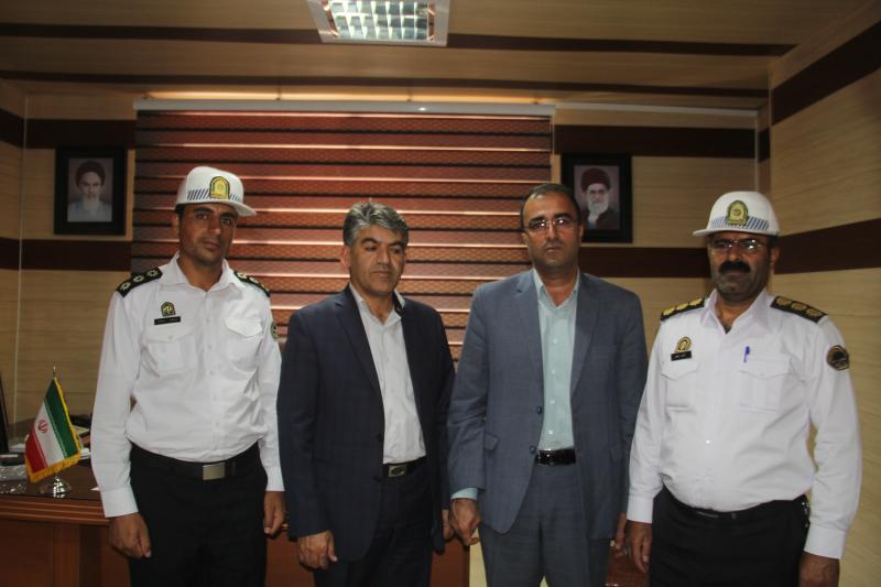 فرمانده جدید  پلیس راه شهرستان سرپل ذهاب معرفی شد 