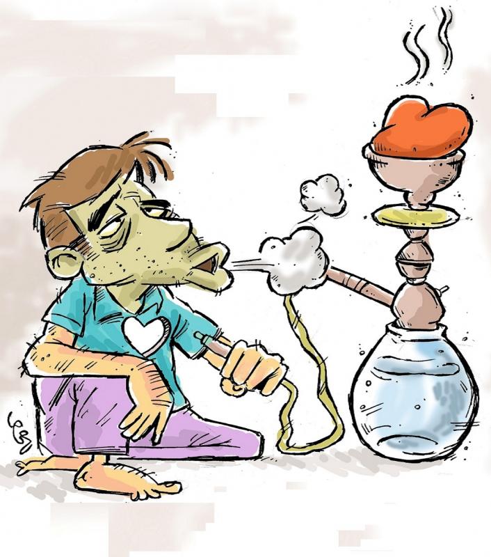 عوارض استفاده از قلیان بر قلب و عروق