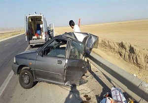4 کشته وزخمی در تصادف رانندگی