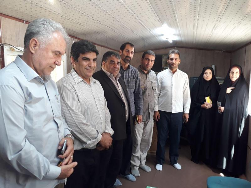 دیدارفتح اله حسینی نماینده دوره نهم مردم سرپل ذهاب در مجلس شورای اسلامی با اعضای پایگاه خبری بازی دراز