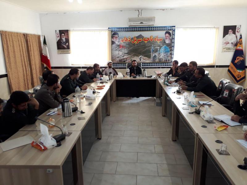 جلسه هماهنگی گرامیداشت هفته دفاع مقدس در شهرستان سرپل ذهاب برگزارشد