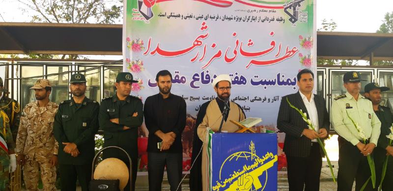 تفکرصحیح در مورد زنده نگه داشتن یاد شهدا مهمترین نیاز جوانان،مسئولین و مردم است