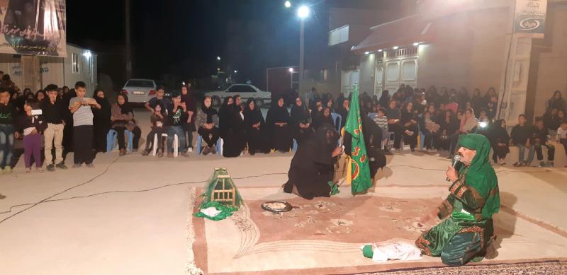  مراسم تعزیه خوانی و روایتگری عاشورا در دهه دوم ماه محرم در سرپل ذهاب برگزار شد