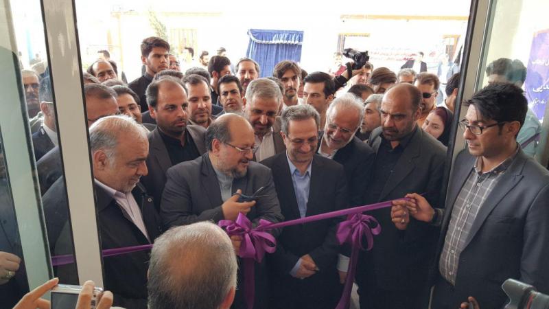 افتتاح بزرگ ترین مجتمع توان بخشی غرب کشور در سرپل ذهاب با حضور وزیر صمت و سرپرست وزارت تعاون