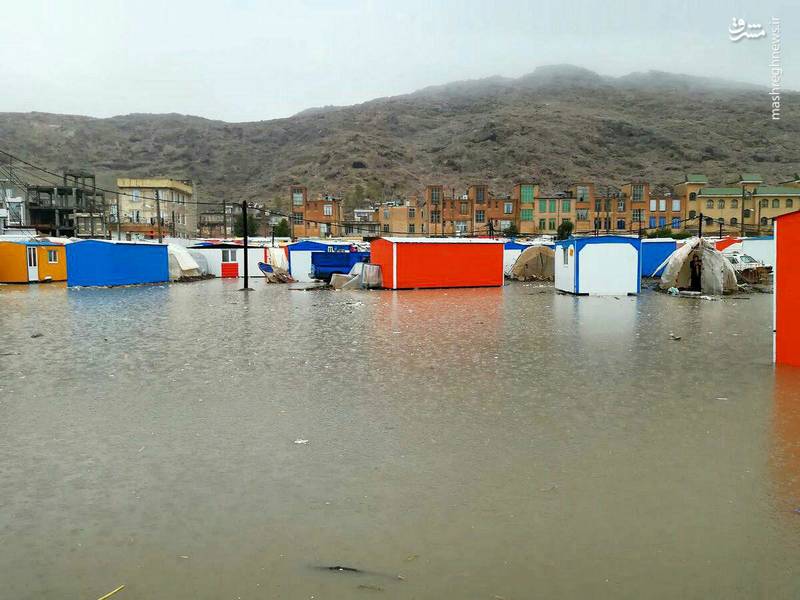 ثبت 36 میلیمتر باران تا صبح امروز در شهرستان زلزله زده سرپل ذهاب