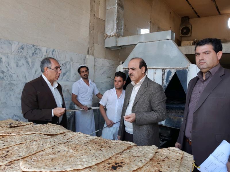 بازدید از خبازی های شهرستان سرپل ذهاب صورت گرفت