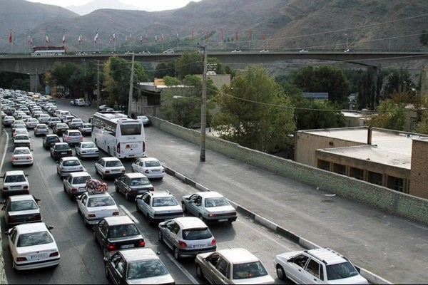 ترافیک نیمه‌سنگین در مبادی ورودی و خروجی پایتخت