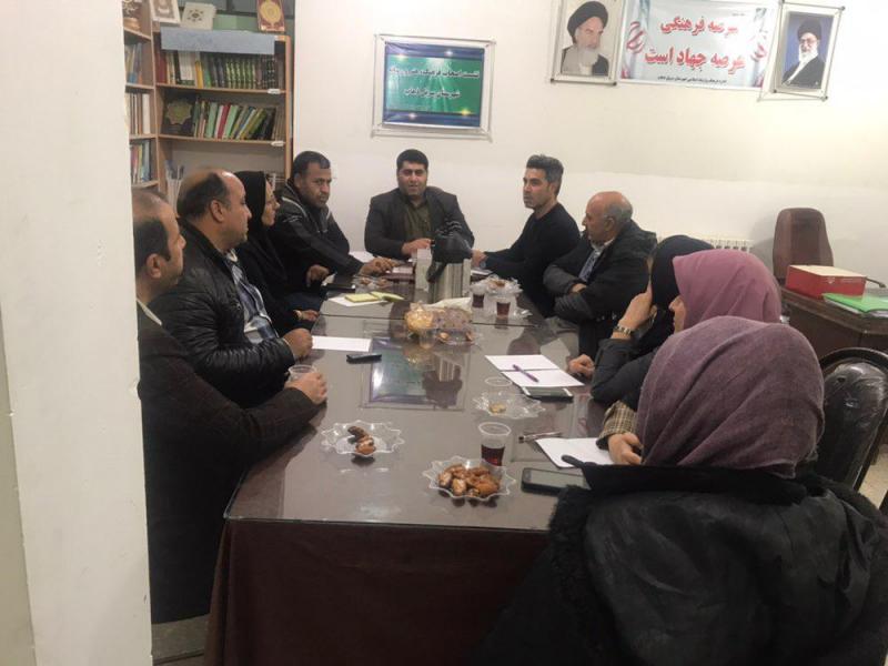 اولین جلسه هماهنگی تشکیل تعاونی مسکن هنرمندان شهرستان زلزله زده سرپل ذهاب برگزار شد