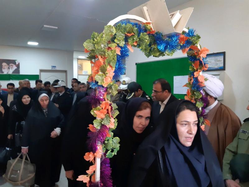 اعزام مددجویان تحت حمایت کمیته امداد سرپل ذهاب به مشهد مقدس