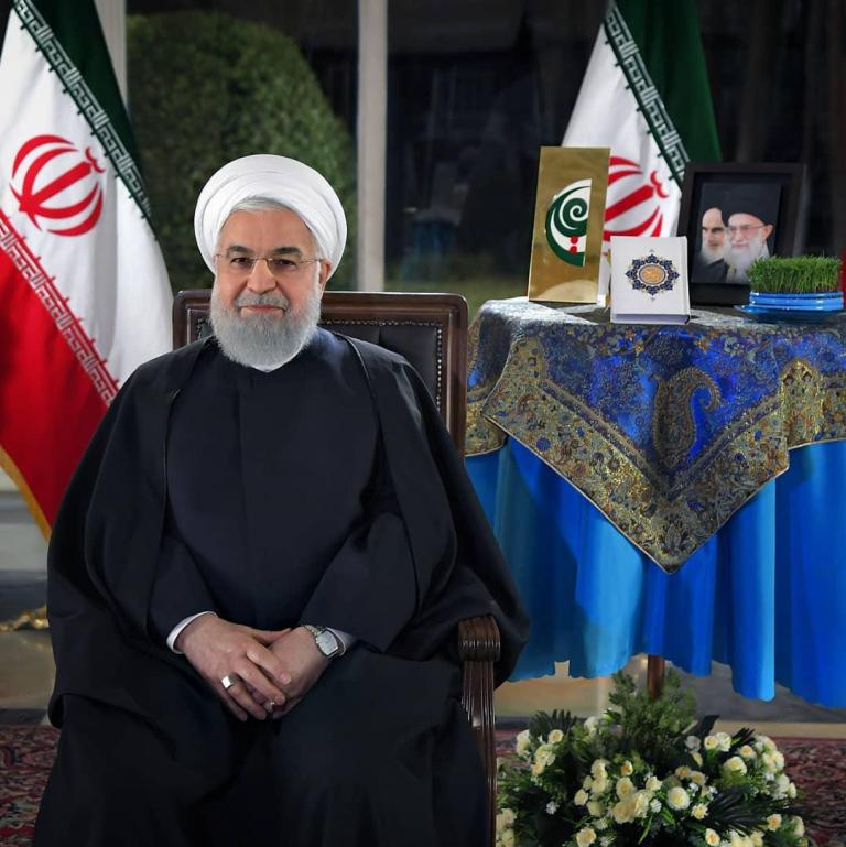 رئیس جمهوری در پیامی نوروز را به ملت ایران شادباش گفت