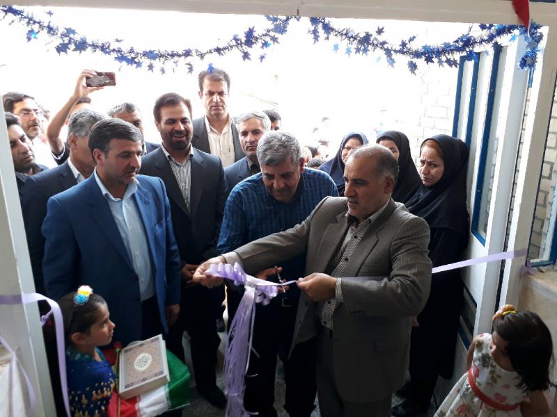 افتتاح مدرسه 3 کلاسه روستای کلاه مال توسط ایرانیان خیر مقیم کانادا در شهرستان زلزله زده سرپل ذهاب