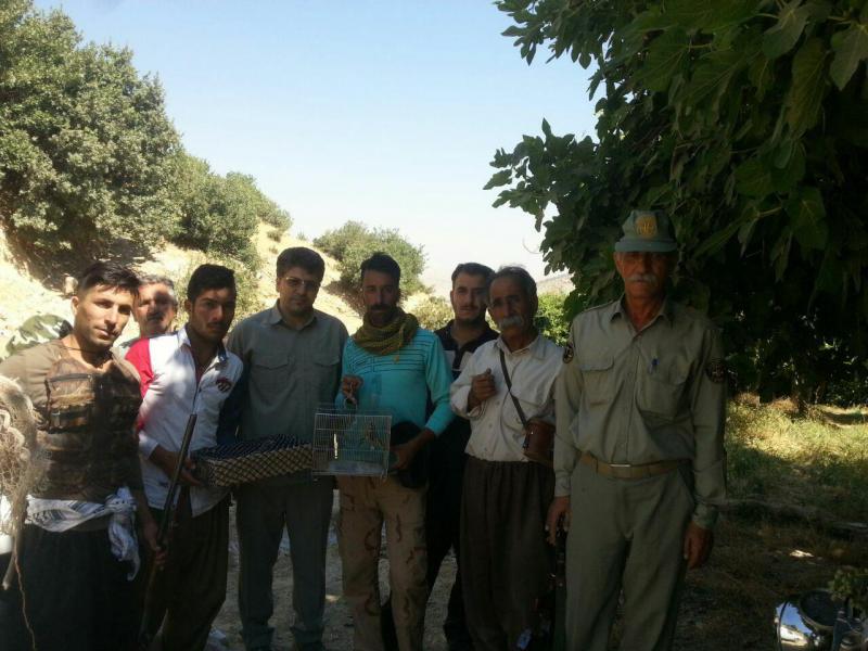 دستگیری شکارچیان غیر مجاز در شهرستان