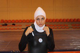 مدال طلای مسابقات جهانی ووشو بر گردن مریم هاشمی