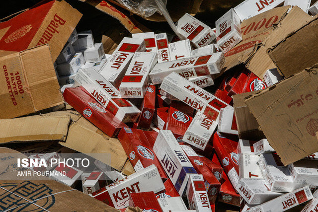 کشف ۶۳۰ هزار نخ سیگار قاچاق در پاوه
